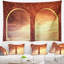 Arrière-plan de fantaisie avec deux arches tapisserie-28488648