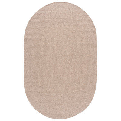 Tapis en laine tressée à la main