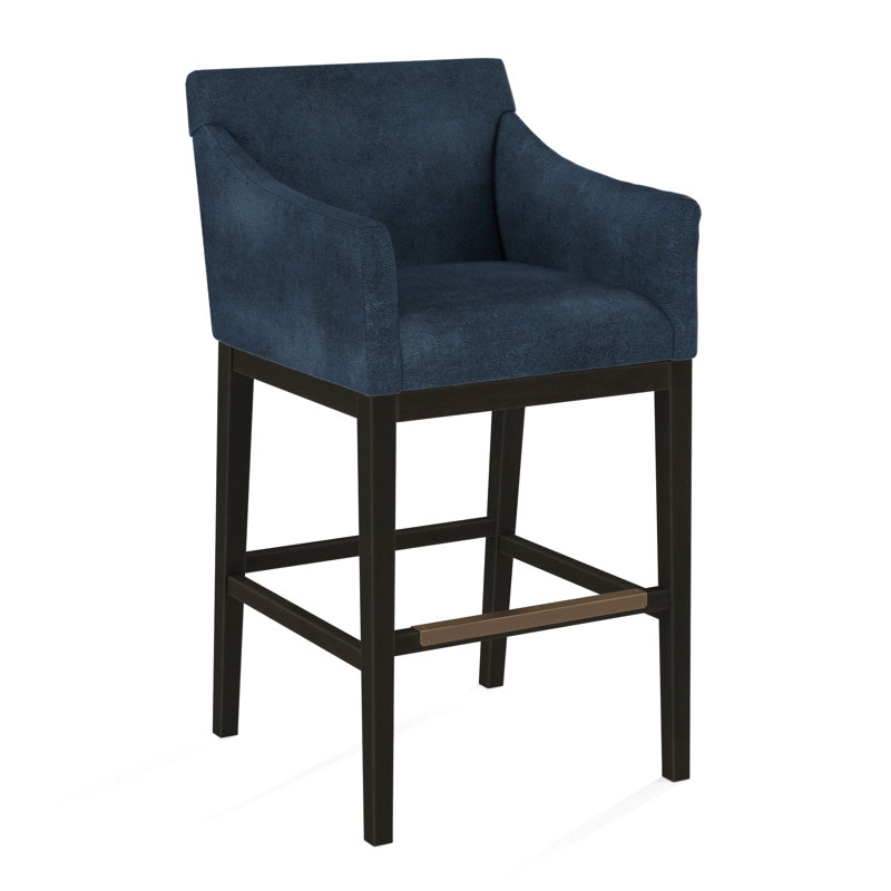 Upholstered Stool, 61614-35, Espresso