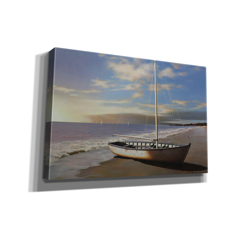 " Sunset " by Zhen-Huan Lu, 12" H x 18" W x 0.75" D