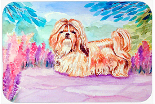 Shih Tzu Glass Cutting Board