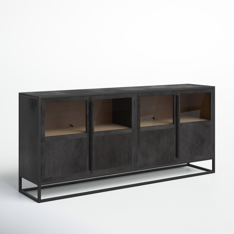 Clementine 80" Sideboard, Black