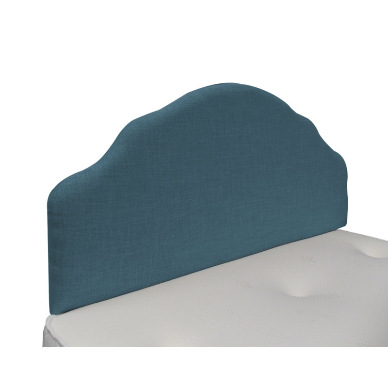 Burbach Upholstered Headboard, Duck Egg, Small Double (4')