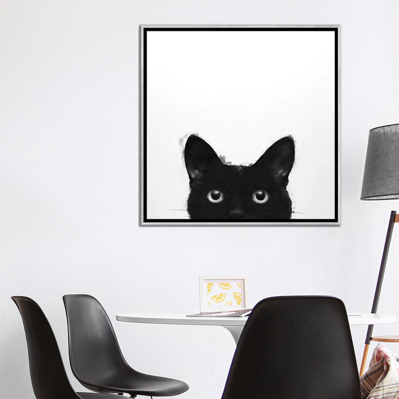 Are Are Awake pourtant par Laura Graves - impression sur toile tendue, H 37 po x l 37 po x P 1,5 po, Encadrement argenté