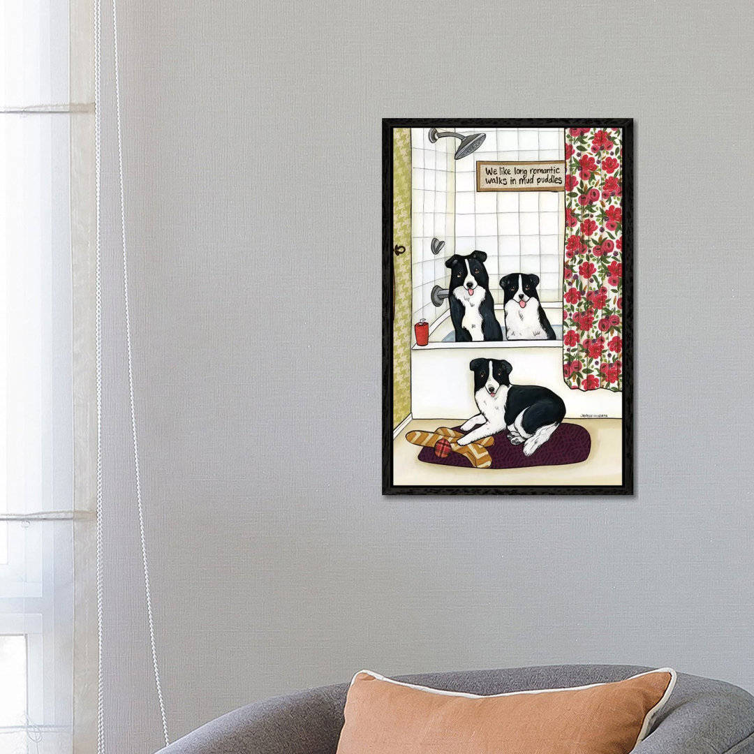 Mud Puddles by Jamie Morath - Print on Canvas