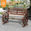 Banc d'extérieur en bois Daiden