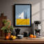 Geometric Architecture Minimalist - Framed Print-1011692276-1011692278
