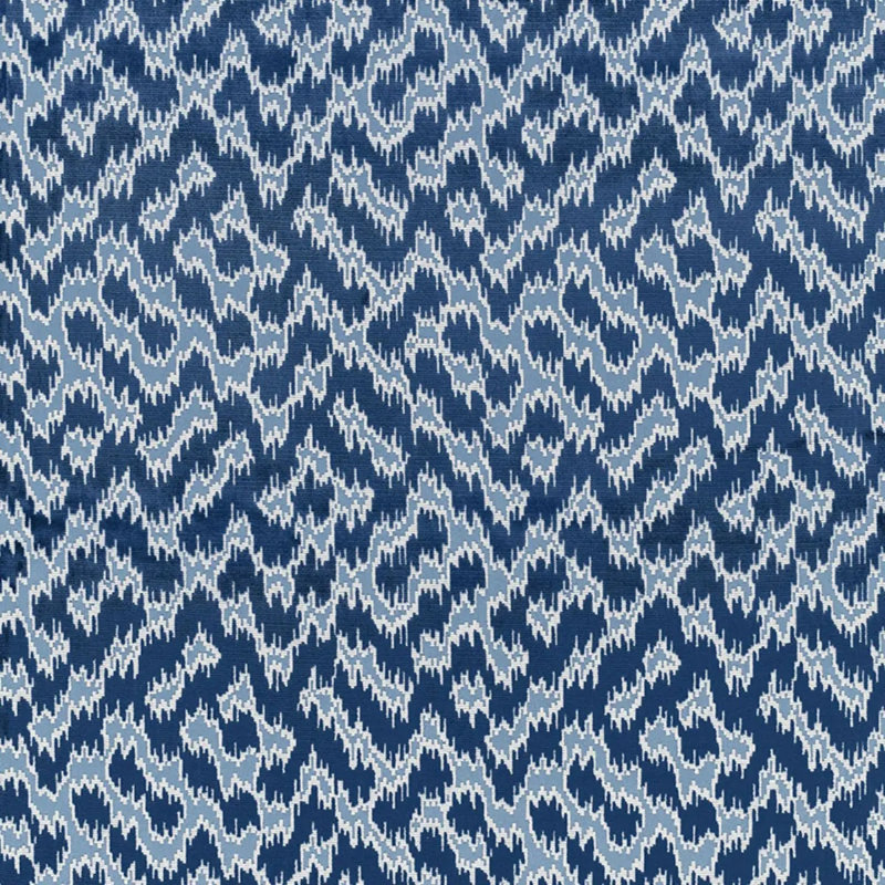 Serenissimo Chevron Fabric, Blue