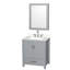 Sheffield 30" Freestanding Single Bathroom Vanity with Quartz Top with Medicine Cabinet-1834983873-1834948649-1834948650