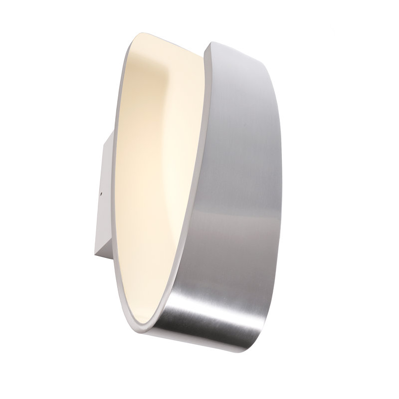 Canopus LED Flush Mounted Sconce, Silber