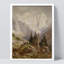 «Winter Autumn Mountain Pine Tree» sur-98298828-98298824