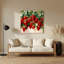 Fruit, fraise, art mural en métal beige-293348118