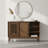 47.3" Sideboard Buffet Cabinet With Storage, Farmhouse Fluted Sideboard With 2 Doors & Solid Wood Feet-121781223