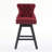 Swivel Velvet Bar Stools Set Of 2，Counter Height Bar Stools With Backs And Wood Legs Home Bar Kitchen Island Pub Restaurant For Home Bar Kitchen Island Pub Restaurant-222284955