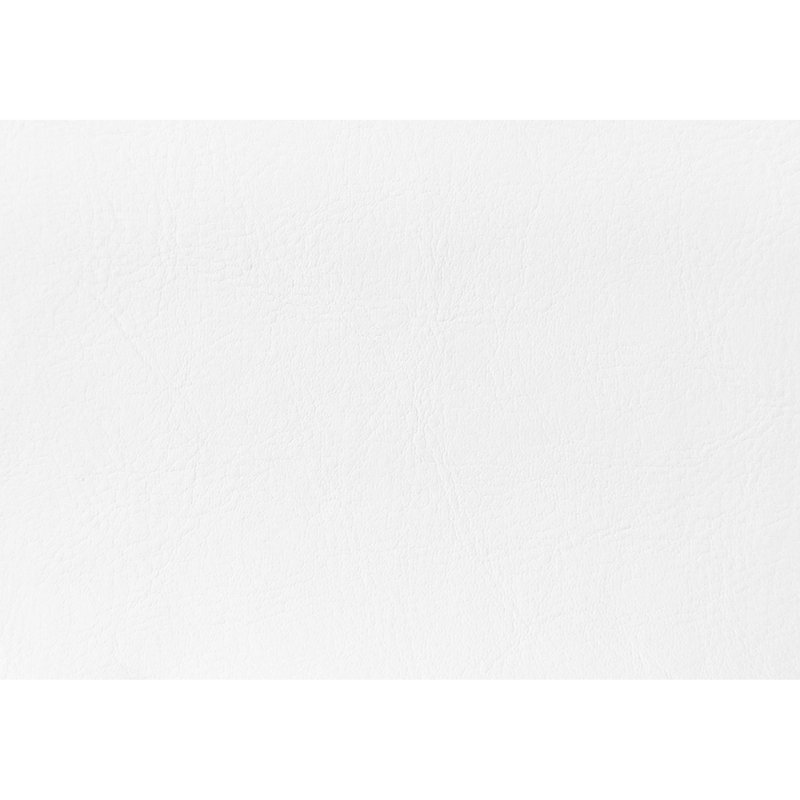 Grand lit avec tête de lit tapissier, blanc pour lit de chambre, avec revêtement en similicuir