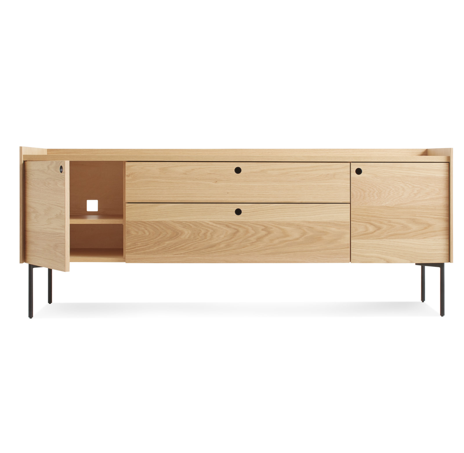 Peek 70'' Sideboard, White Oak