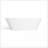 66.9 Inch Freestanding Solid Surface Soaking Bathtub For Bathroom