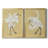 " Heron Plumage V " 2 - Pieces Painting Print-765931618-765931621