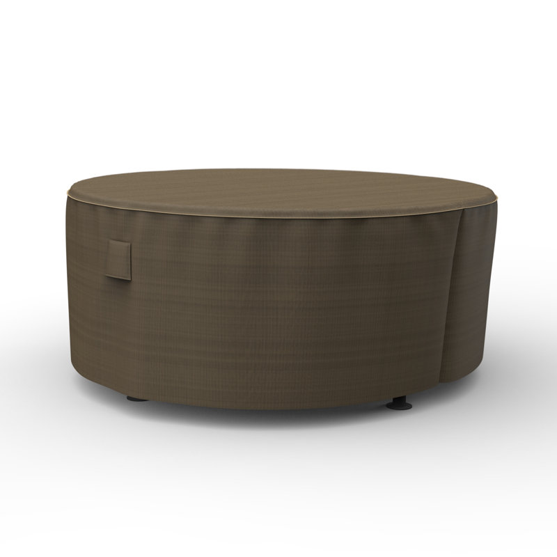 Hillside Outdoor Round Patio Table Cover, 28" H x 60" W x 60" D