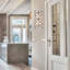 2 appliques murales Perrene en chrome