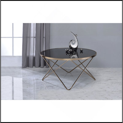 Black Glass Coffee Table
