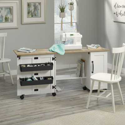St. Nicholas Foldable Sewing Table with Wheels