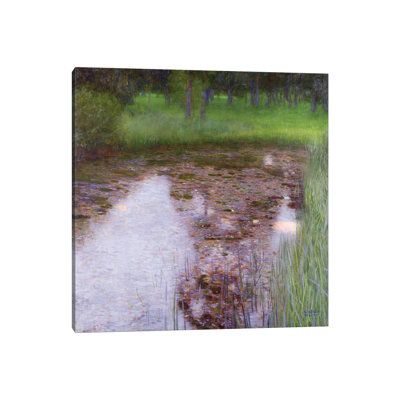 The Swamp, 1900 by Gustav Klimt - Wrapped Canvas Painting