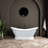 69'' x 29.5'' Soaking Acrylic Bathtub