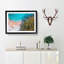 A Beach in Sydney Australia 1 Piece Single Picture Frame Painting on MDF-56627883-56627885