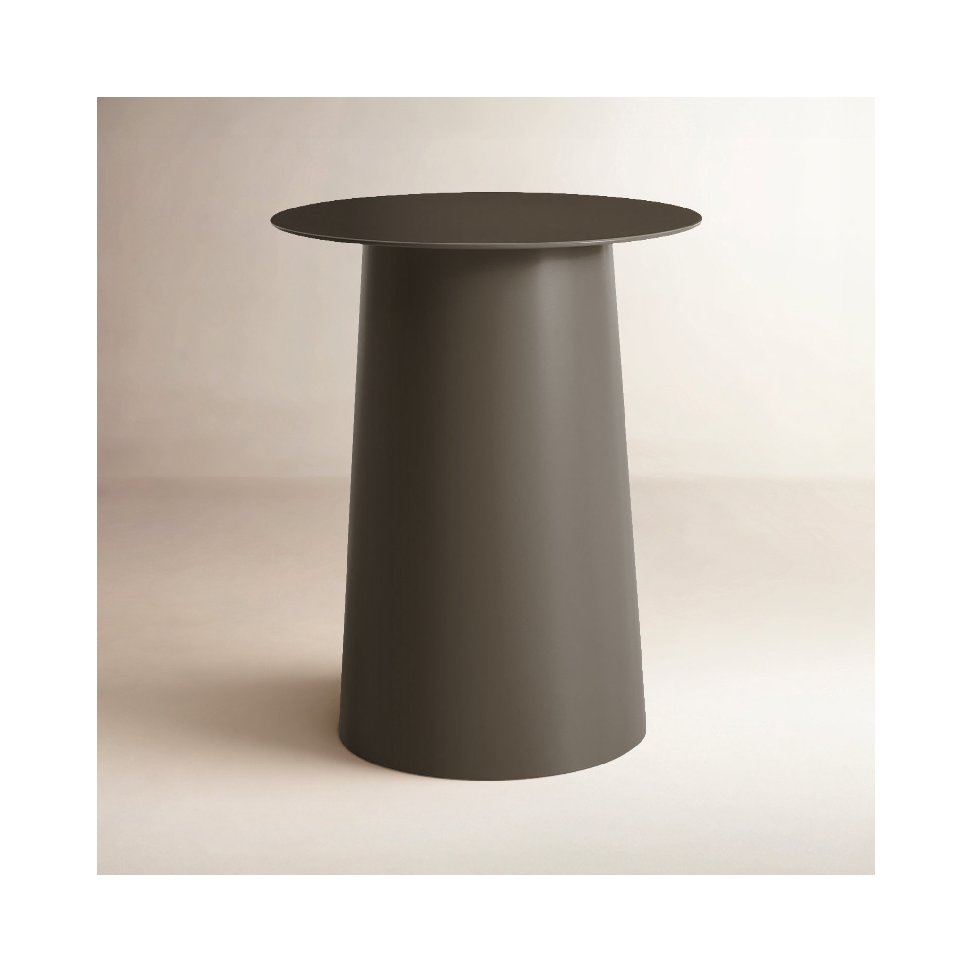 Circula Single End Table, Bubblegum, 21" H x 17" W x 17" D