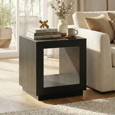 Ulyen Square Wooden End Table