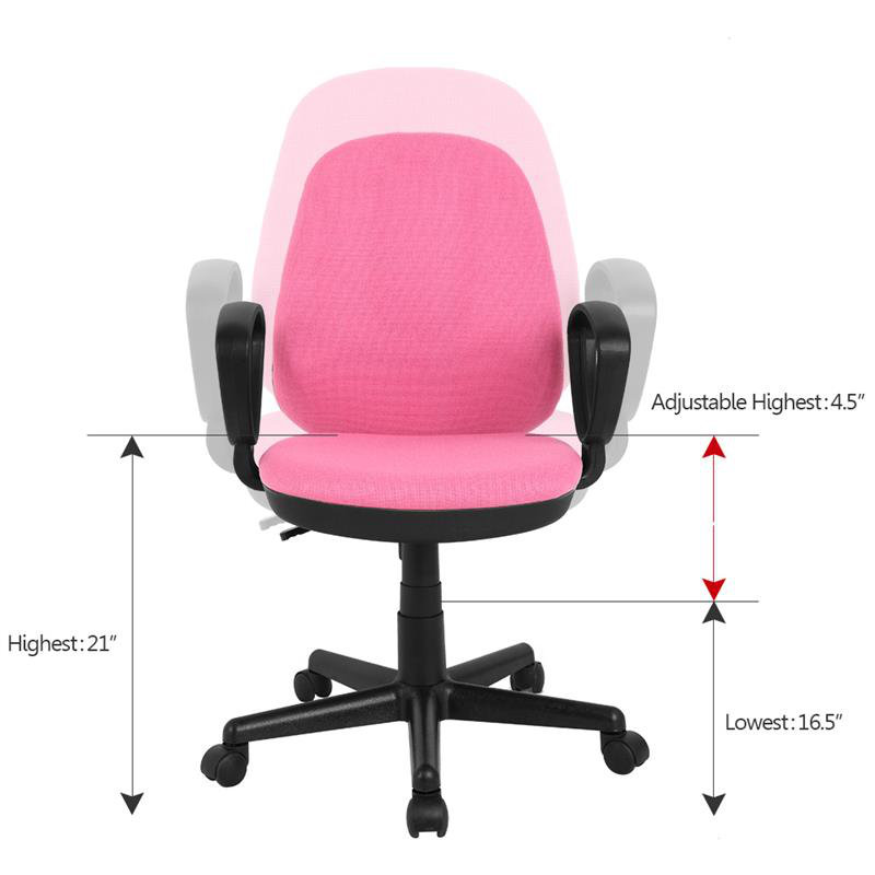 Chaise de travail Klinger, Rose