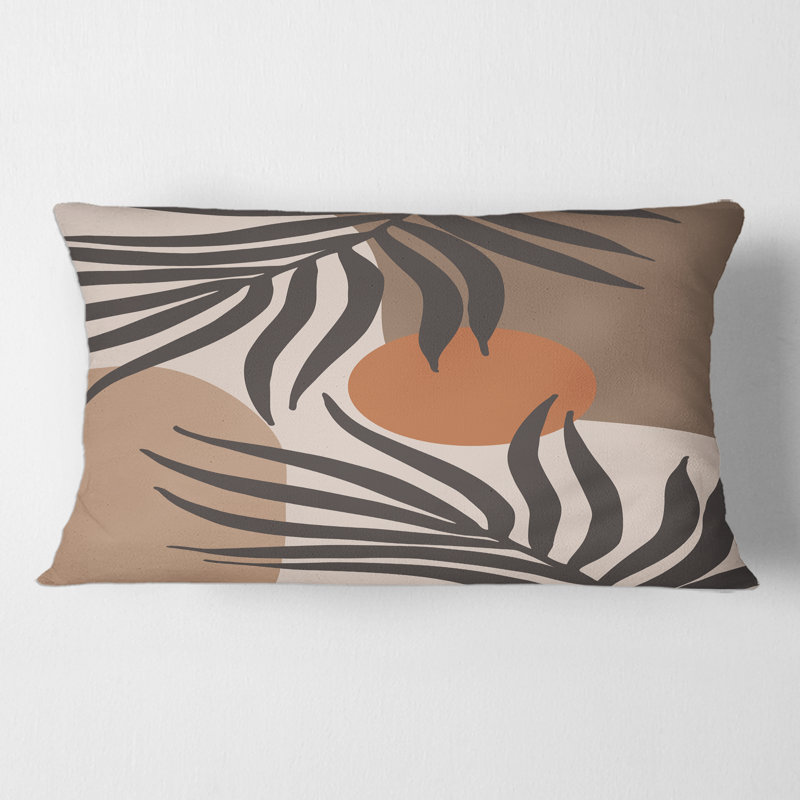 Abstract Throw Pillow