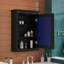 Armoire de rangement de salle de bain murale 20 "avec miroir-2053200715