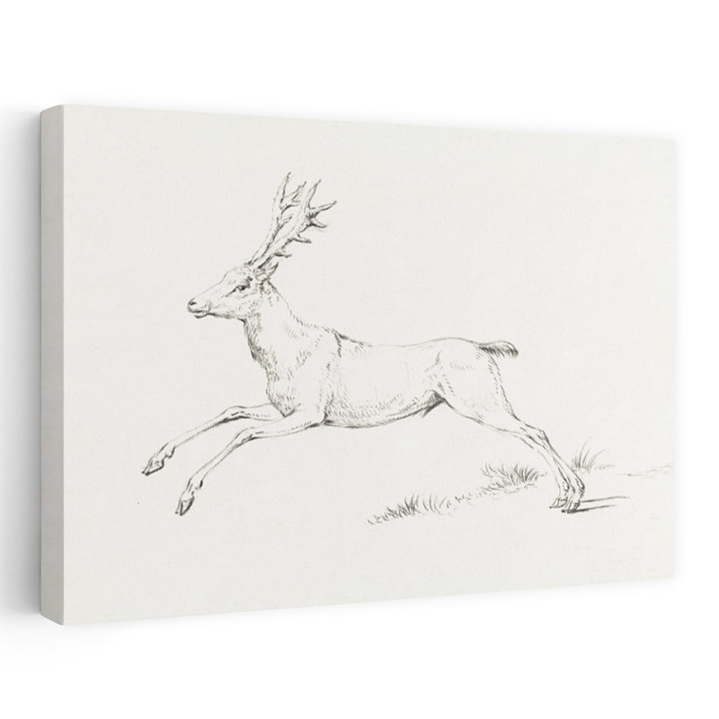Art mural animal rétro classique rétro, H 24 po x l 36 po