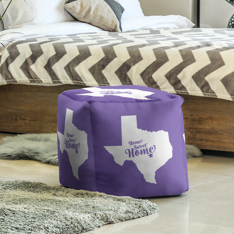 Repose-pieds à cubes austin the home, Mauve