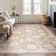 Alyssa Traditional Oriental Cream Polyester Area Rug