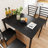 4 - Person Four Leg Dining Set-94343073-117204497-117204498