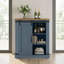 Meuble télé Fatu pour téléviseurs jusqu'à 40 pouces - Bleu-1244856577