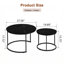 Ensemble de 2 tables basses gigognes Industrial-543361798-550080725