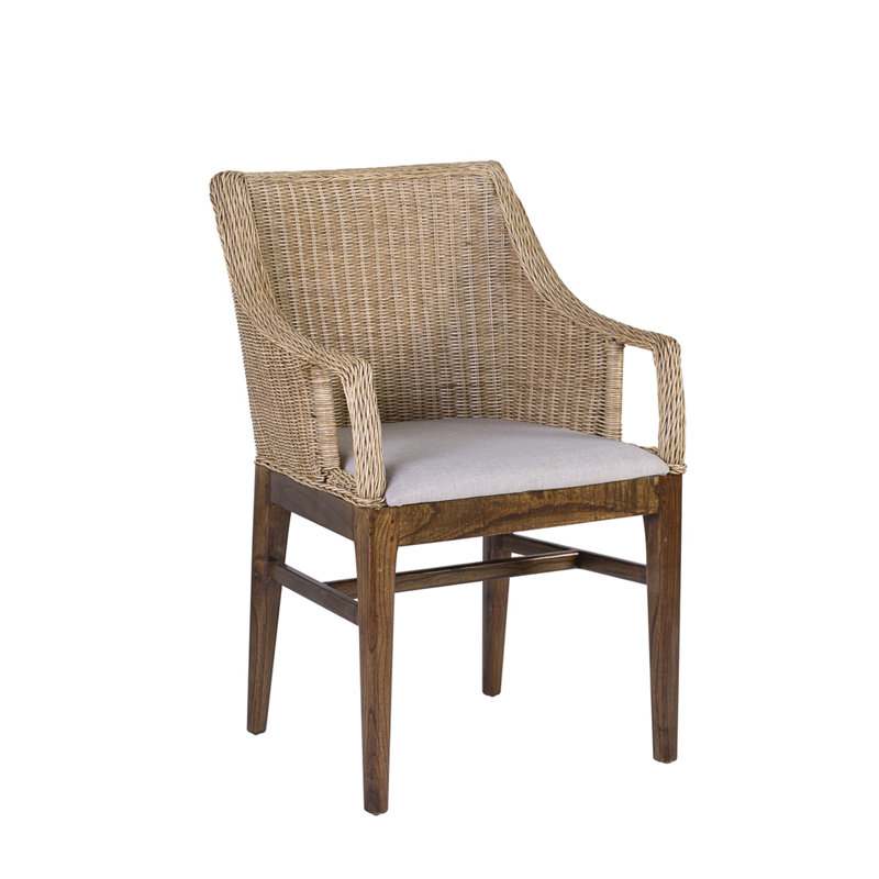 Polyester Armchair in Brown