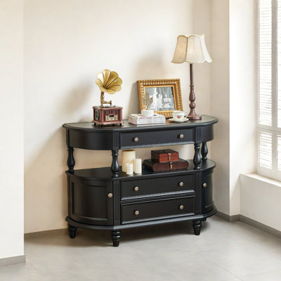 Retro Luxury Multifunctional Console Table