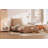 Twin Size Upholstered Platform Bed With Bear-Shaped Headboard And Footboard-919418211