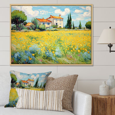 Vangogh la maison jaune à Arles I - décoration murale Vangogh par Vincent Van Gogh, peinture