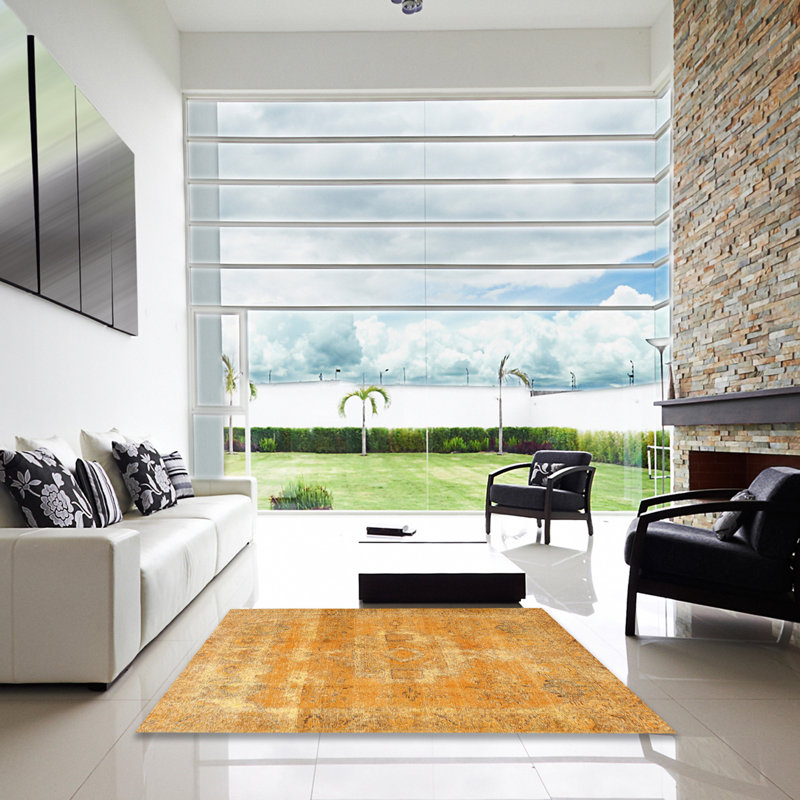 Aldus Oriental Indoor Rug, Square 6'