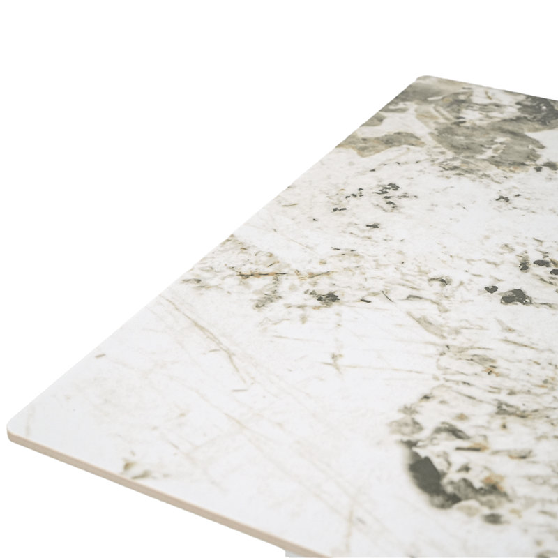 33.5"X 33.5" Square Pedestal Dining Table, Pandora