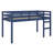 Loft Bed With Ladder, Bed Platform Of Strengthened Slats-1936058197