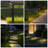 Low-voltage Black Aluminum Led Landscape Path Lights With Frosted Glass Shade(10-pack)-106408288