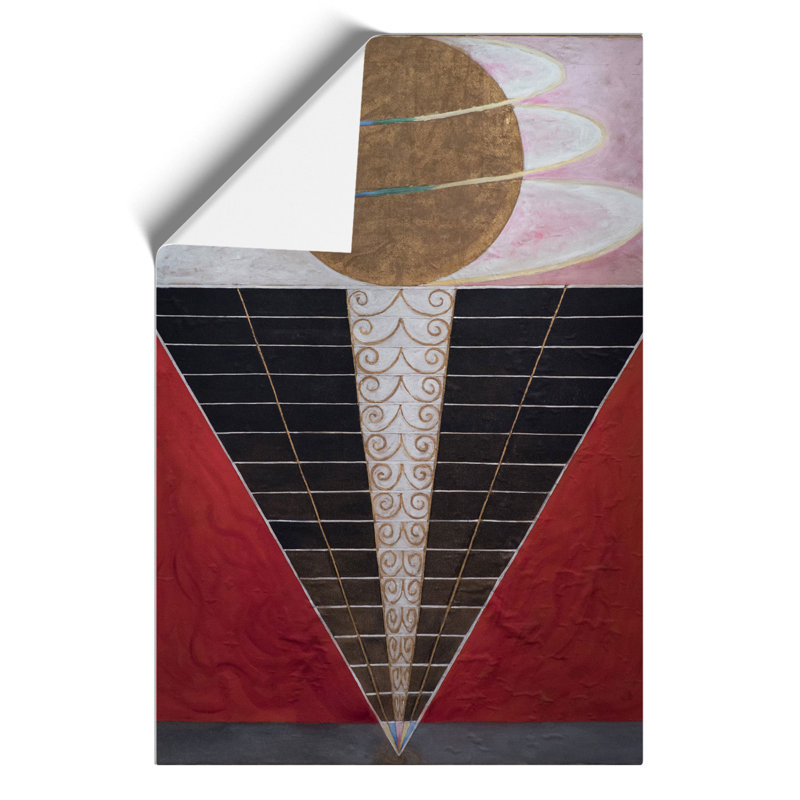 Altarpiece by Hilma Af Klint - Frameless Print, 30cm H x 21cm W x 0.1cm D