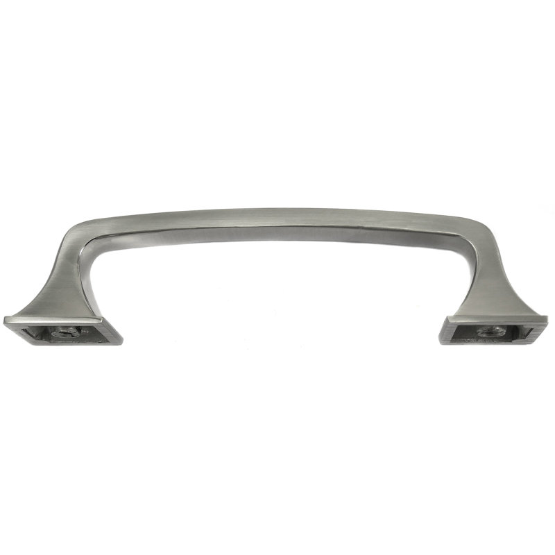Poignée barre 6 5/16 po Newport, Nickel satiné, 3 3/4"